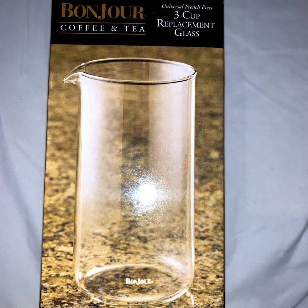Bonjour 3 cup replacement glass carafe for French press